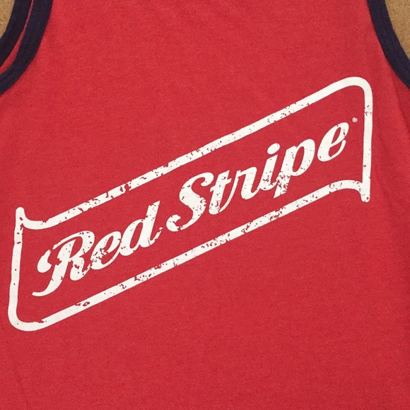 Red Stripe Tank Top - Picture 3 of 4